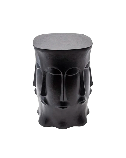 METAL MULTI-FACED STOOL, BLACK / -50%