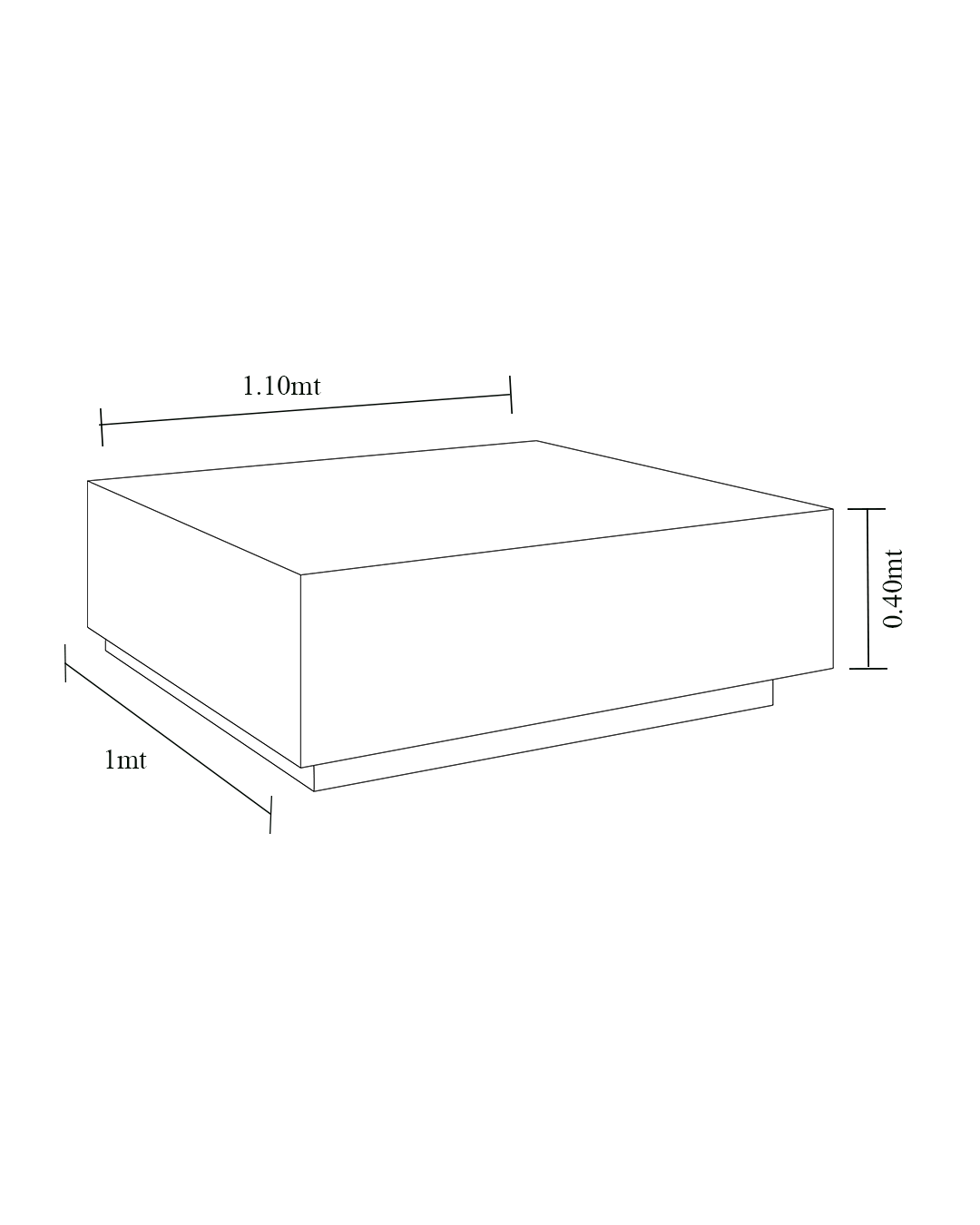 MONET COFFE TABLE
