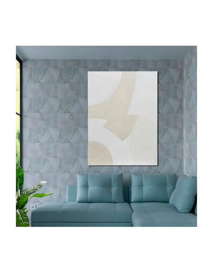 MONOCHROME ARCHES IWHITE CANVAS / -50%