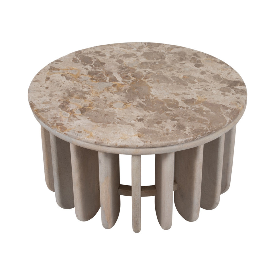 30'' MONTCLAIR MARBLE COFFEE TABLE / -25%