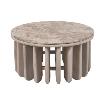 30'' MONTCLAIR MARBLE COFFEE TABLE