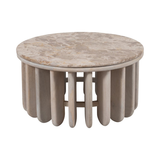 30'' MONTCLAIR MARBLE COFFEE TABLE