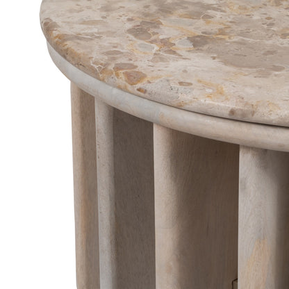 30'' MONTCLAIR MARBLE COFFEE TABLE
