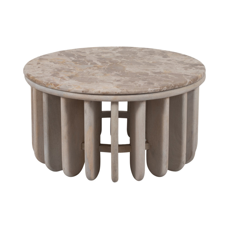 30'' MONTCLAIR MARBLE COFFEE TABLE / -25%