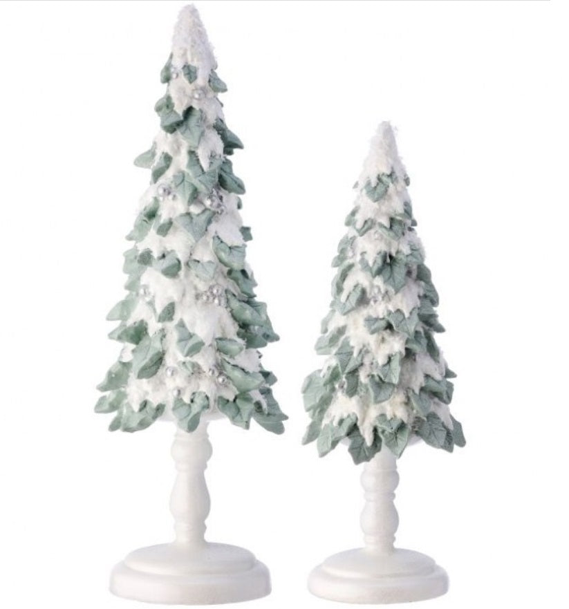 RESIN FROSTED TREE
