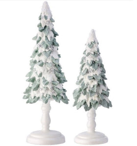 RESIN FROSTED TREE