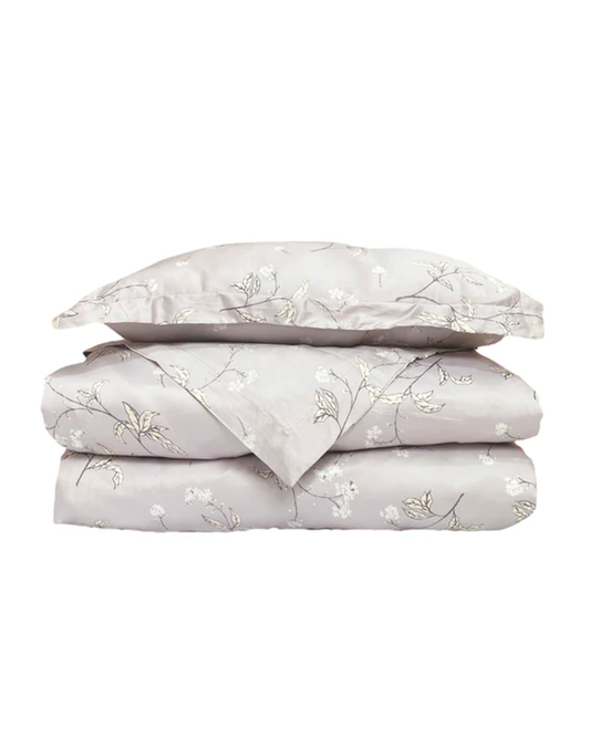 MYOSOTIS COTTON MADE IN GREEN DUVET COVER SET / -50%