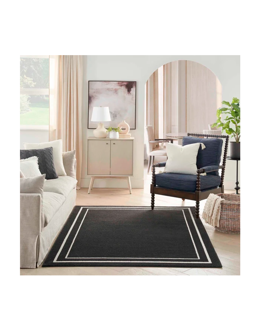 NOURISON ESSENTIALS  BLACK - IVORY