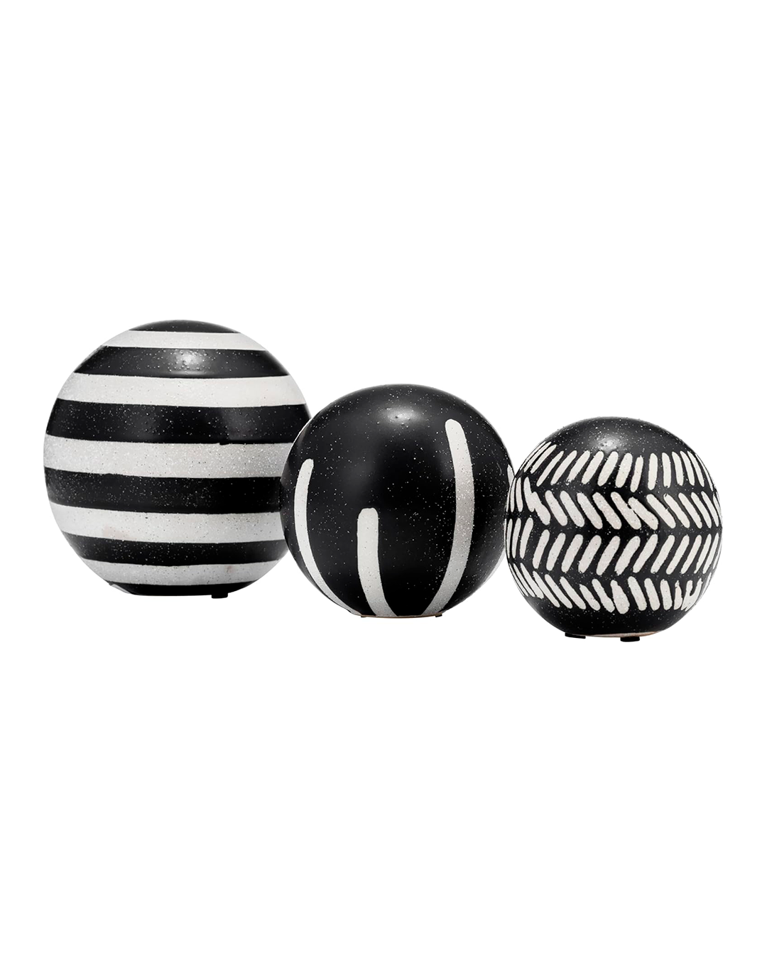 ORB TRIBAL BLK/IVORY S/3