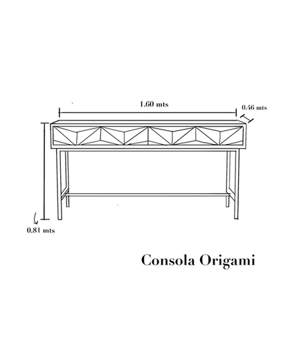 CONSOLA ORIGAMI