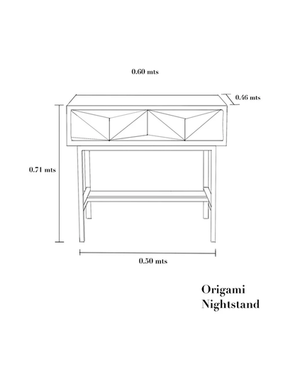 ORIGAMI NIGHSTAND