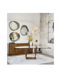 PRAHA GLASS TABLE
