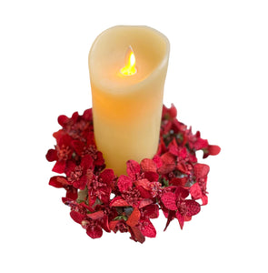 8" PAPER BLOSSOM CANDLE RING