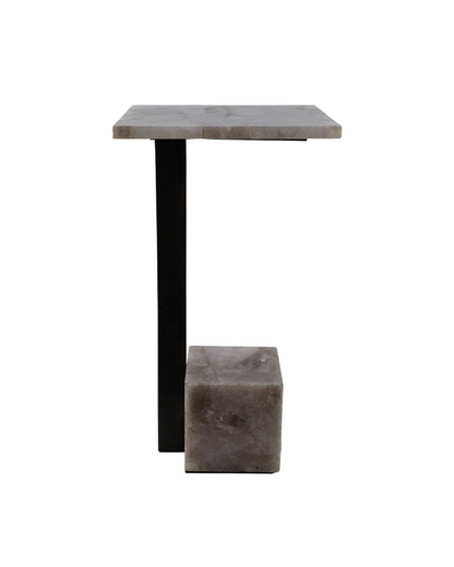 ROLLA SMOKEY QUARTZ LARGE COCKTAIL TABLE