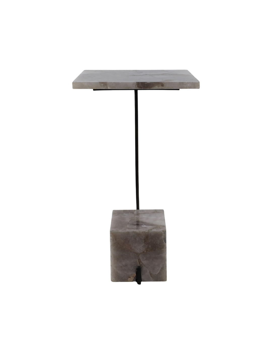 ROLLA SMOKEY QUARTZ LARGE COCKTAIL TABLE
