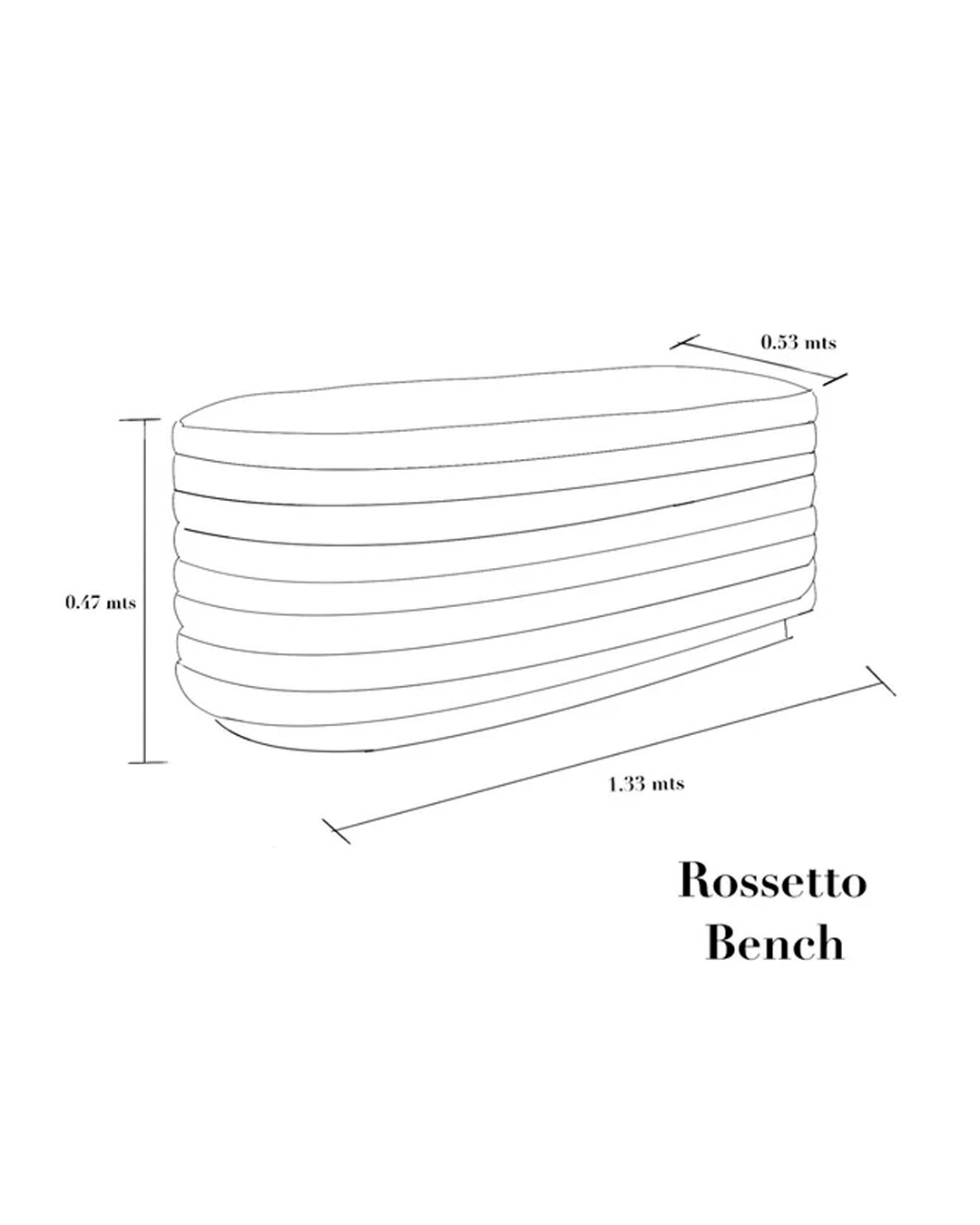 ROSSETO BENCH