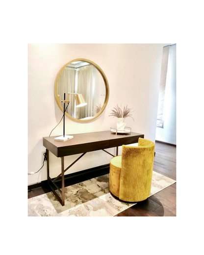ROUND FRAMED MIRROR