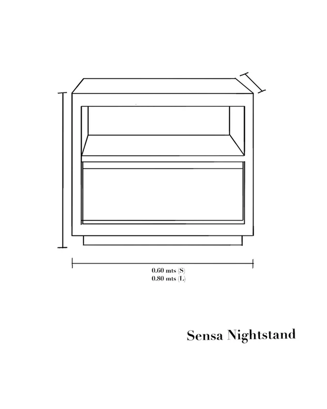 SENSA NIGHSTAND