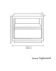 SENSA NIGHSTAND