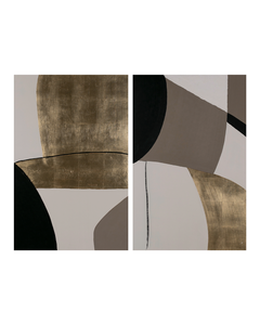 SAHDOW WALL ART S/2