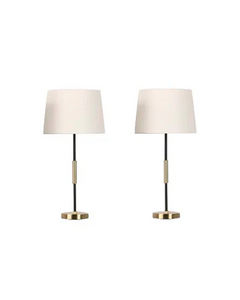 METAL SLIM 2-TONES LAMPS ANTIQUE