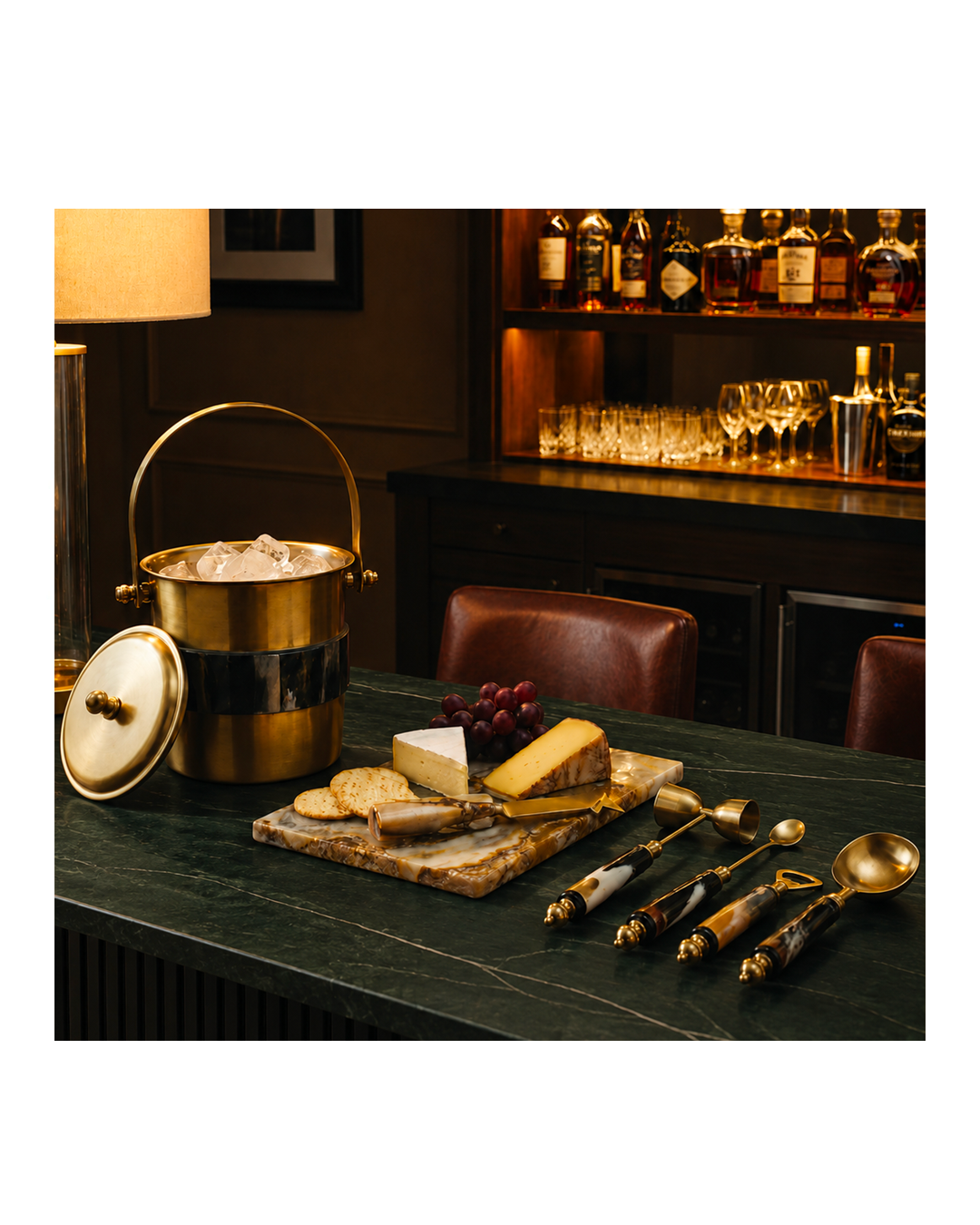STRYCKER HORN BAR STOLL S/4