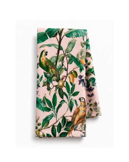 SET DE 4 SERVILLETAS NAPKINS PAPAGALLI