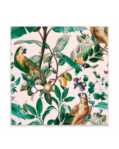 SET DE 4 SERVILLETAS NAPKINS PAPAGALLI