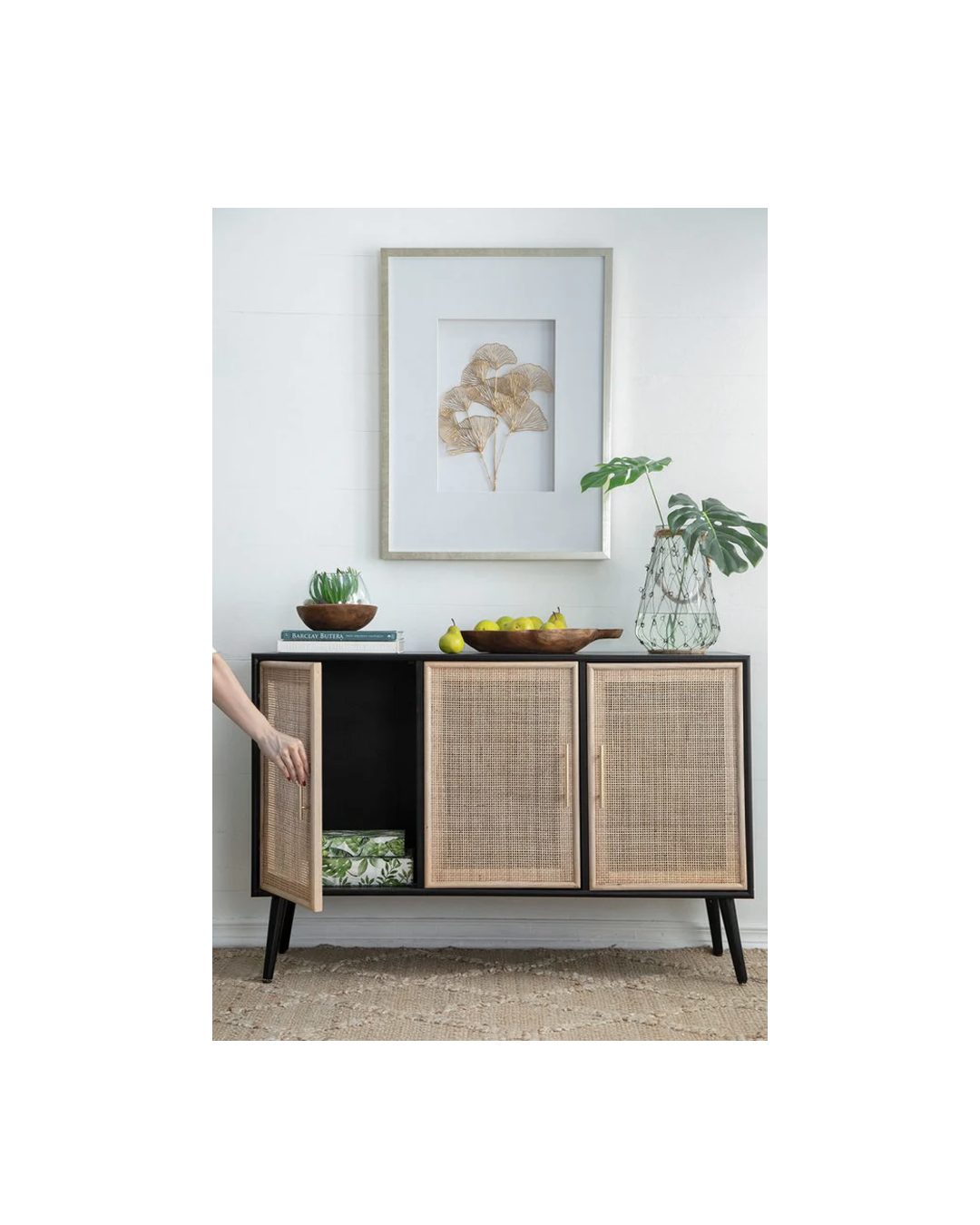 THREE-DOOR TV CABINET