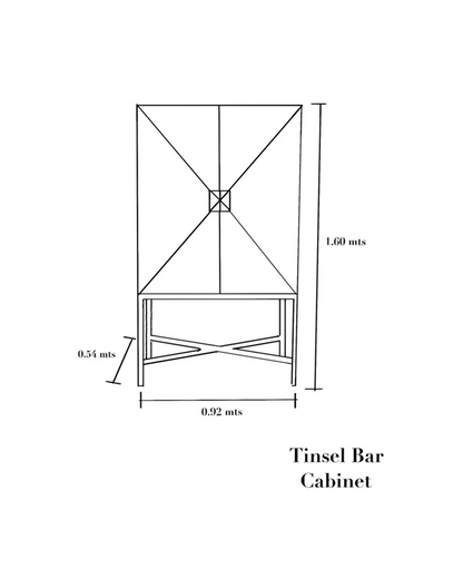 TINSEL BAR CABINET