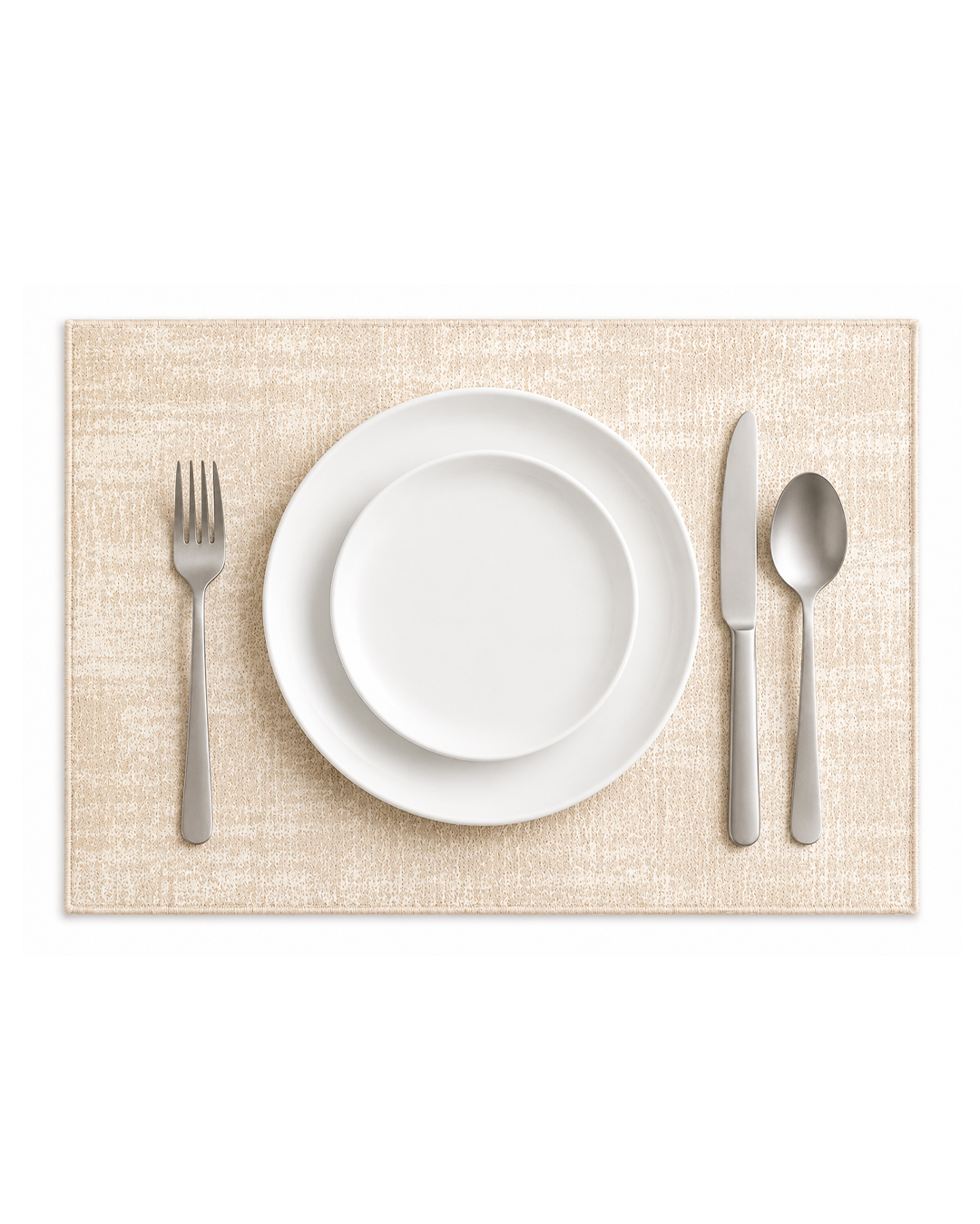 PLACE MATS VACLO PLATA