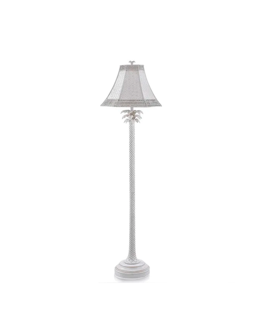 WHITE WASHED FLOOR LAMP / -50%