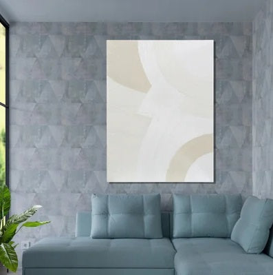 MONOCHROME ARCHES WHITE CANVAS