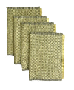 SET DE 4 INDIVIDUALES FOREST GREEN