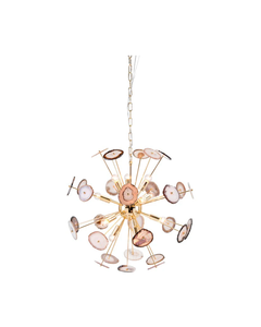 NK AGATE STONE CHANDELIER / -45%