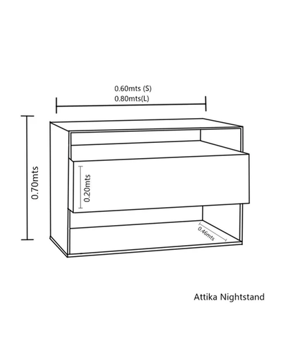 ATTIKA NIGHSTAND