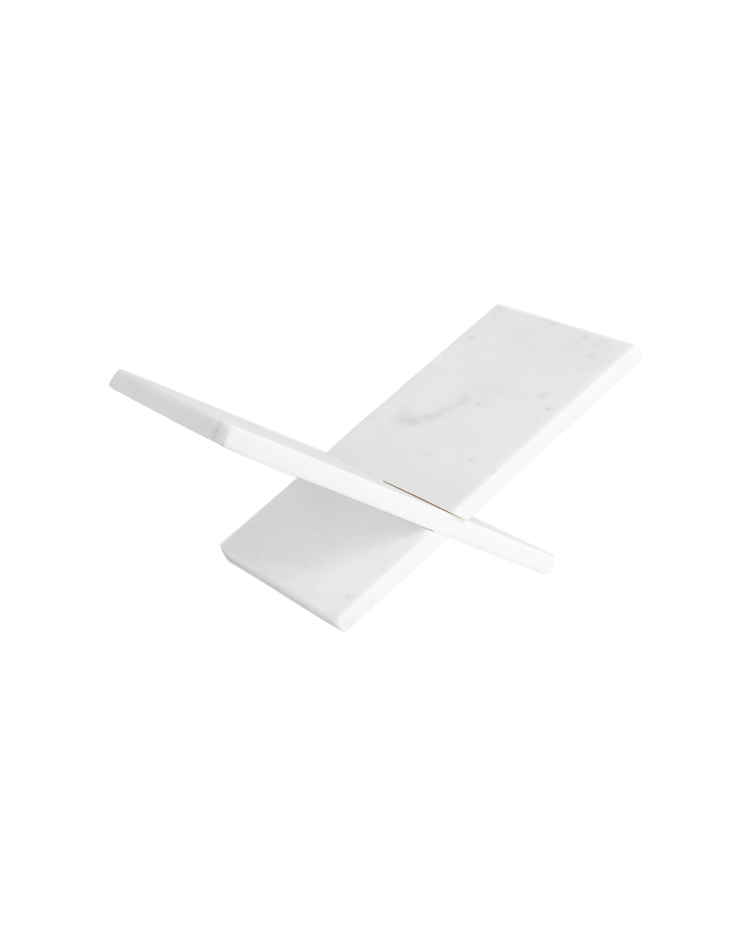 MARBLE BOOKSTAND, WHITE / -25%