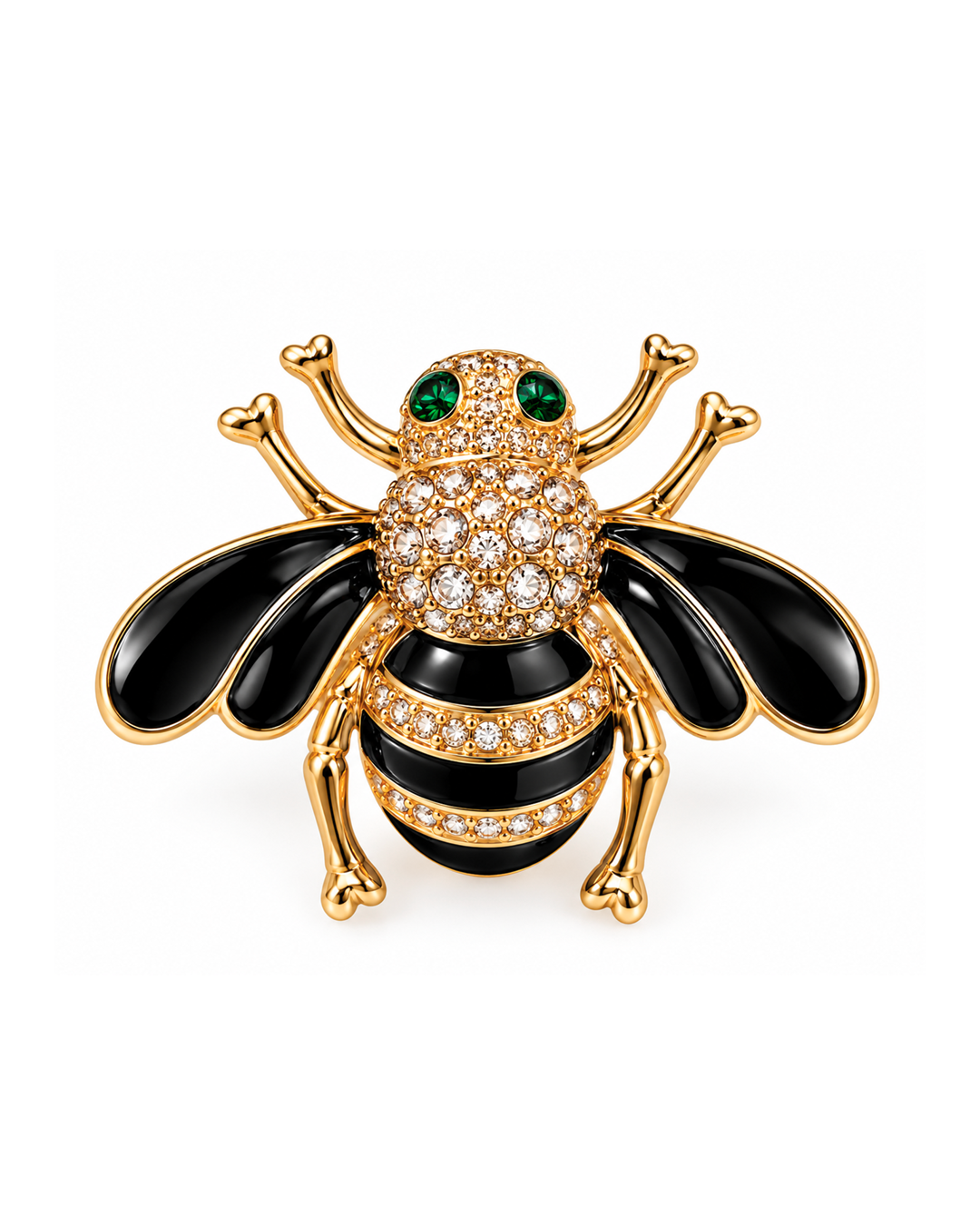 JEWELED BROOCHE