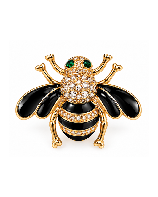 JEWELED BROOCHE