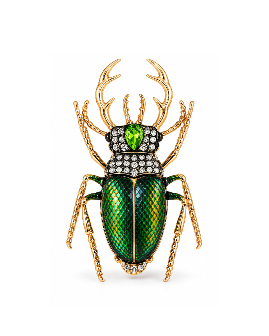 JEWELED BROOCHE