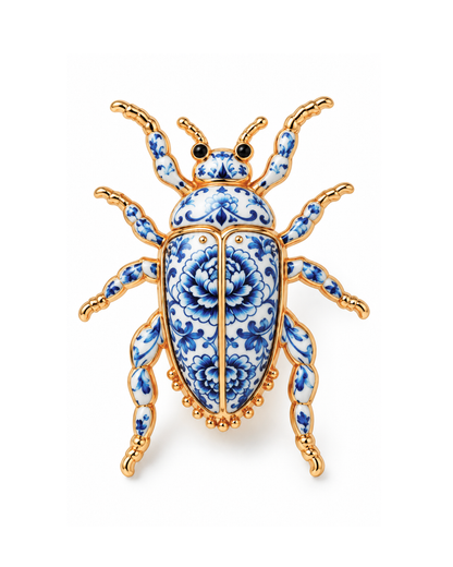 JEWELED BROOCHE