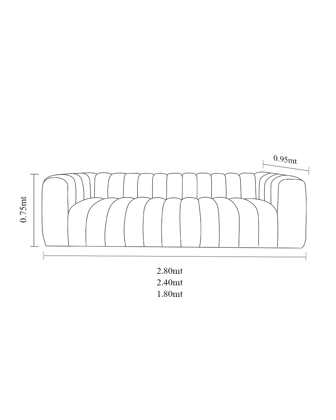 CHANNEL SOFA