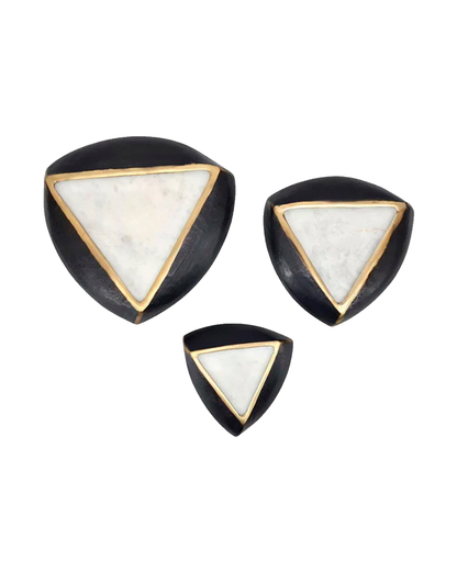 DAYTON MARBLE TRIANGLE WALL DECOR