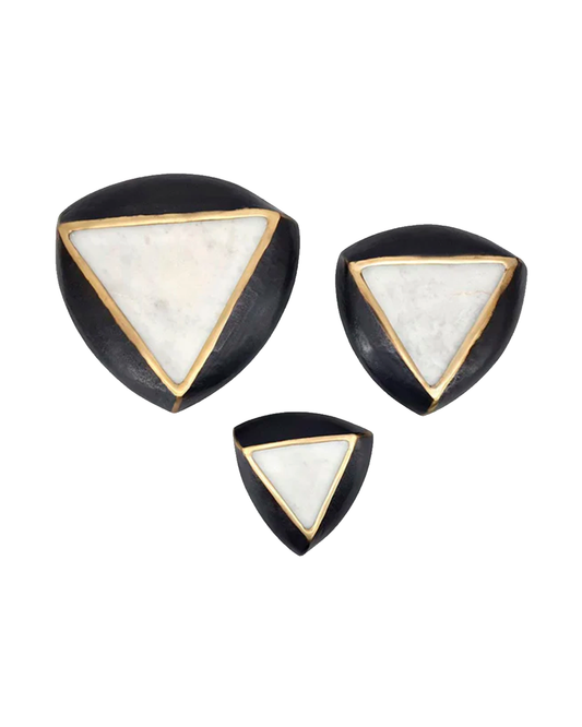 DAYTON MARBLE TRIANGLE WALL DECOR