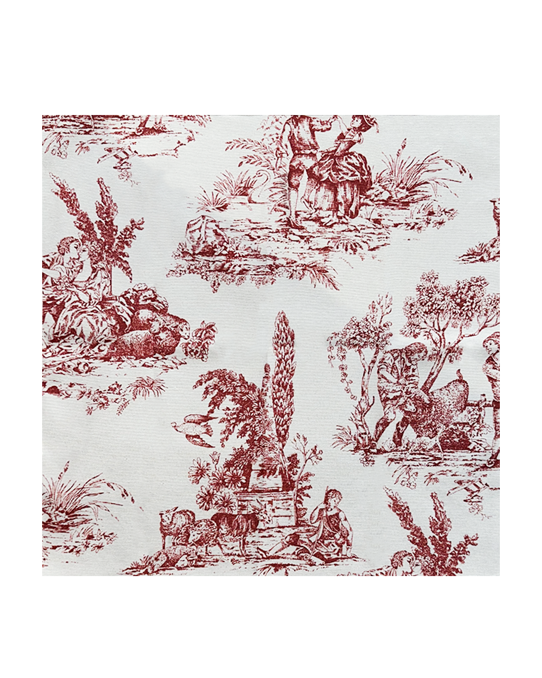 SET DE 4 SERVILLETAS TOILE DI JOUY