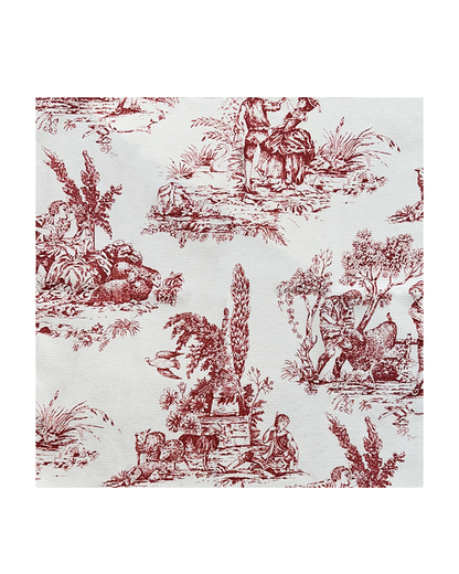 SET DE 4 SERVILLETAS TOILE DI JOUY