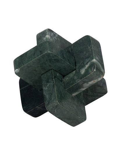 DIMORA GREEN MARBLE KNOTS