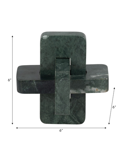 DIMORA GREEN MARBLE KNOTS