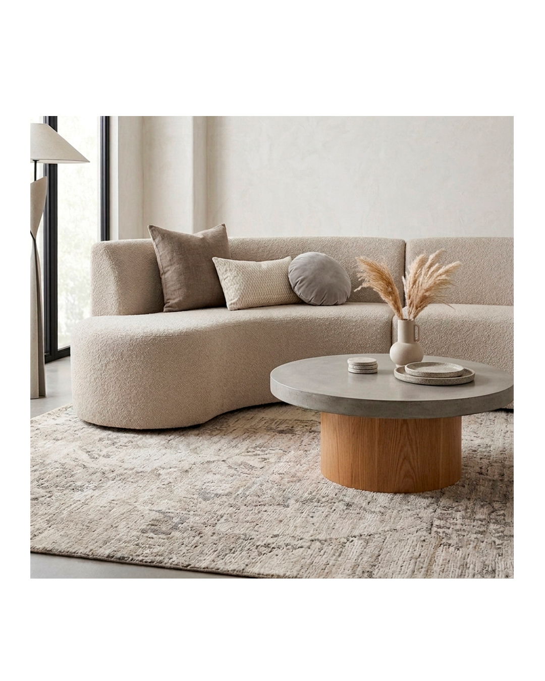 DONATELLO CURVED SOFA