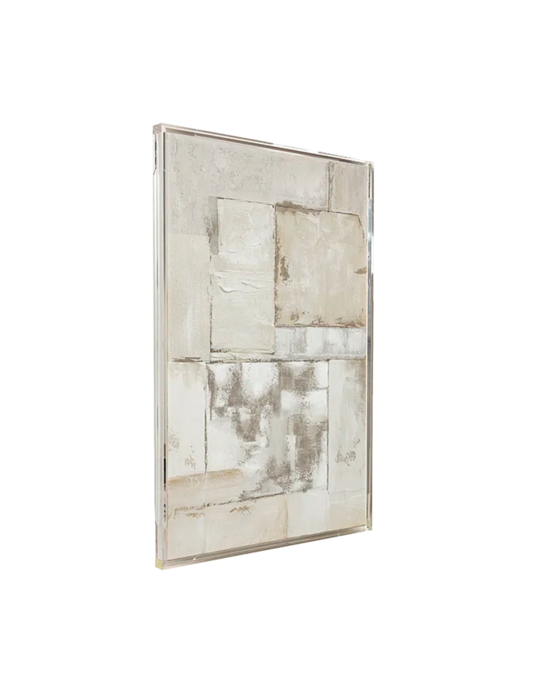 WALTHAM ACRYLIC FRAME HANDPAINTED WALL ART